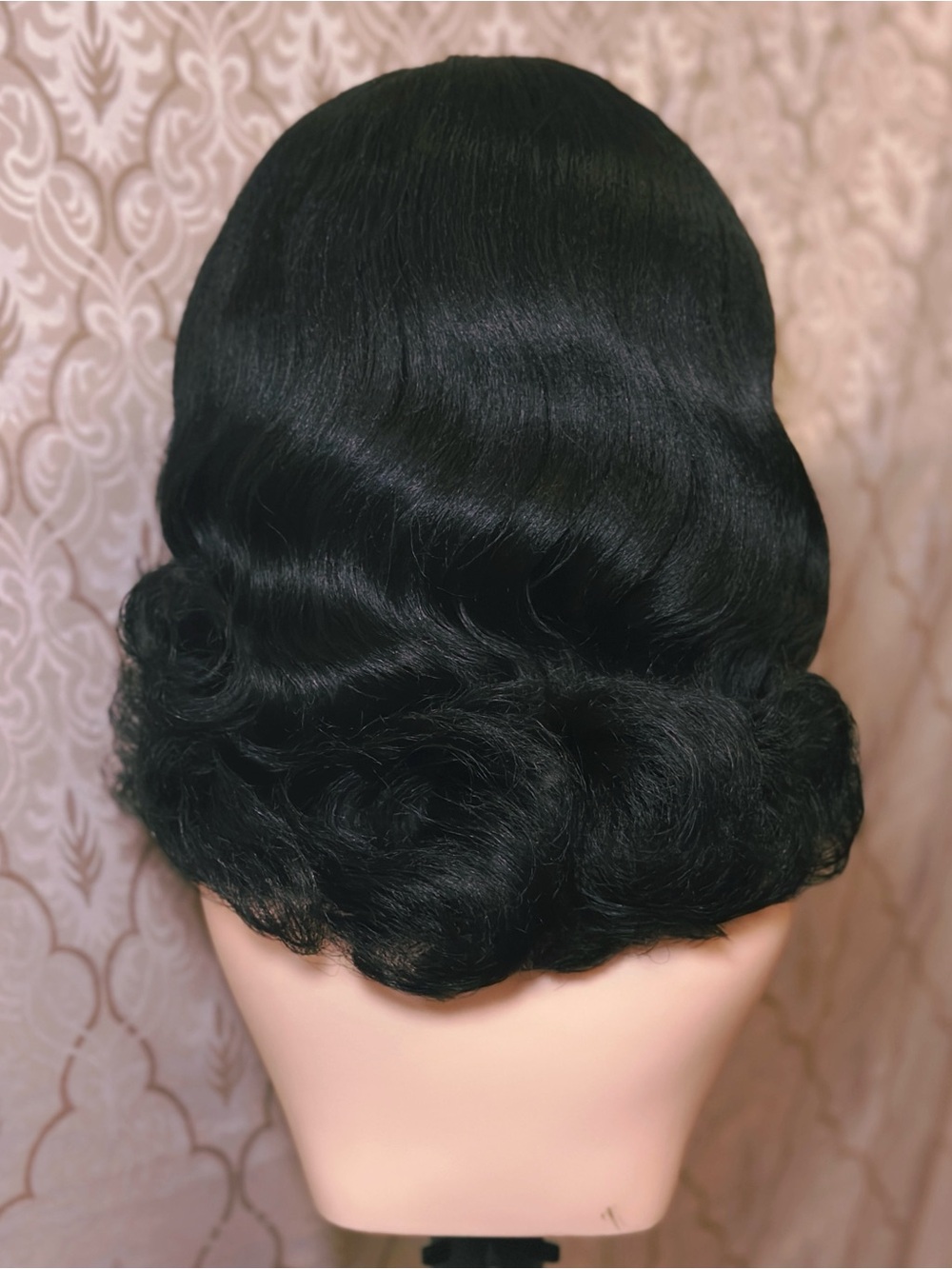 Femme Fatale Jet Black Lacefront Wig - Picture 5 of 5